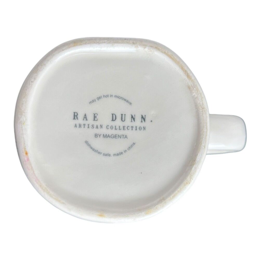 Rae Dunn COFFEE White Coffee Mug By Magenta 16oz - Picture 6 of 6